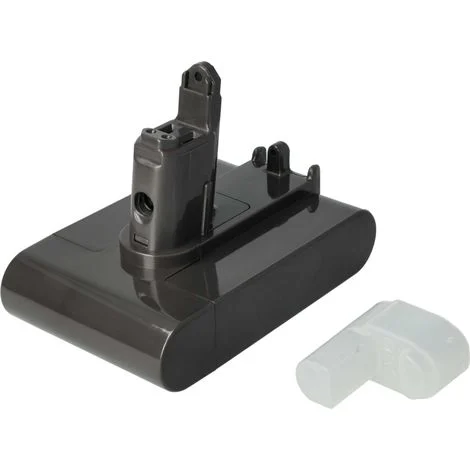 vhbw batteria compatibile con Dyson DC35, DC34 Animal, DC31 Animal, DC34 aspirapolvere - Tipo B grigio (2000mAh, 22,8V, Li-Ion)