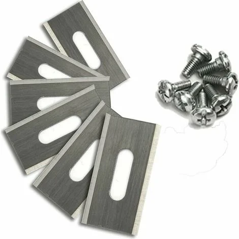 Confezione da 30 lame per tosaerba Husqvarna con lame in acciaio inox a doppia affilatura, 36,5 x 18,5 x 0,65 mm
