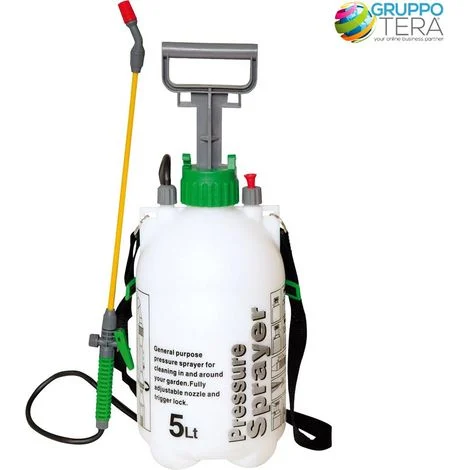 Spruzzatore a Pressione Vaporizzatore Spruzzino Nebulizzatore 5 LT Fascia Spalla