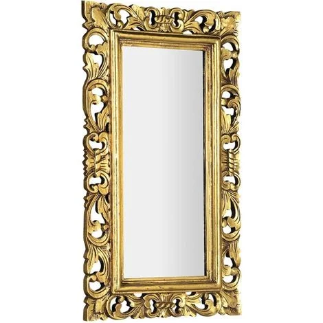 Sapho Specchi - Specchio Samblung in cornice, 400x700 mm, oro IN110