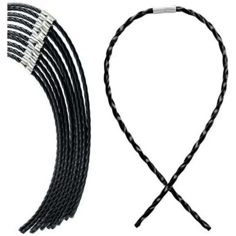 Confezione da 10 fili per decespugliatore Bosch F016800431 extra resistenti, 37x3,5 mm, compatibili con i modelli AFS 23-37.