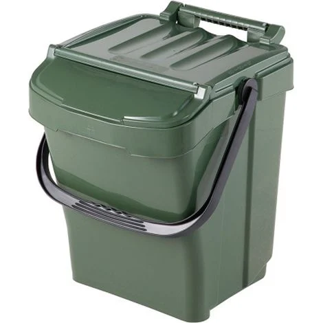 Contenitore per raccolta differenziata URBA PLUS 40L - verde