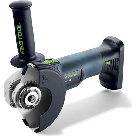 Smerigliatrice angolare a batteria Festool AGC 18-125 EB-Basic senza batteria e caricatore in Systainer