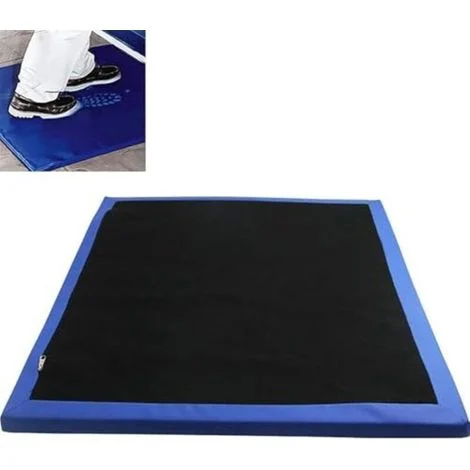 Tappetino disinfettante per scarpe, per suole di scarpe, tappetino d'ingresso in spugna per laboratori ospedalieri, uso interno ed esterno, bestiame e abitazioni all'aperto