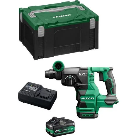 Martello Perforatore HIKOKI DH3628DAB1X (1 x 4,0Ah/8,0Ah + UC18YSL3 + Valigetta HSC III)
