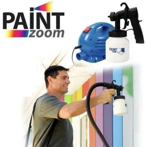 PAINT ZOOM PISTOLA A SPRUZZO PROFESSIONALE PER VERNICIARE PAINTZOOM PITTURA CASA