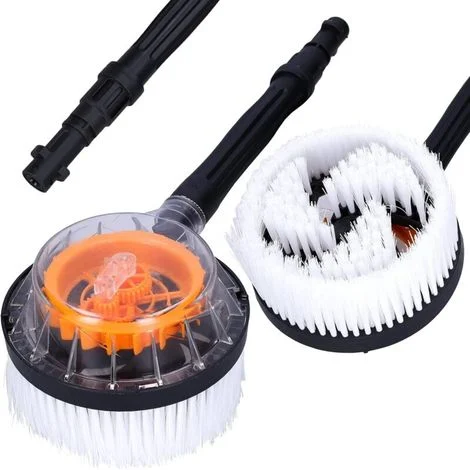 Spazzola rotante per idropulitrici Kärcher K2 K3 K4 K5 K6 K7. Spazzola per autolavaggio con lancia in nylon. Ricambi Kärcher di alta qualità.