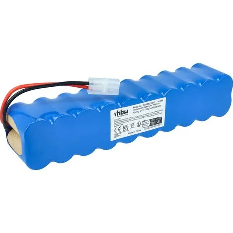 vhbw batteria compatibile con Rowenta Air Force Extreme RH877101 / 8M 0, RH877101/9A0 aspirapolvere home cleaner (2000mAh, 24V, NiMH)