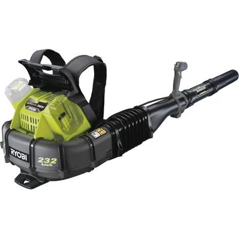 soffiatore a zaino a batteria ryobi ry36bpxa-0 36v, solo corpo macchina