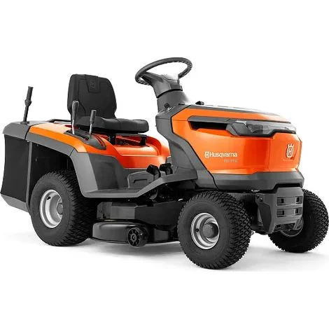 Trattorino Husqvarna TC 112 con sacco raccolta e trazione idrostatica piatto 95cm