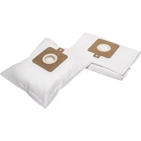 vhbw 10x sacchetto compatibile con Hoover H63 aspirapolvere - in microfibra, 51, 23,5cm x 17,5cm, bianco
