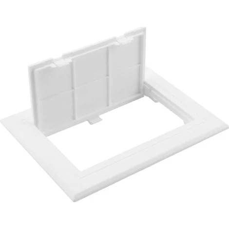 [MAI USATO]Sportello di ispezione 150x100 mm, coperchio del contatore elettrico, coperchio di accesso in plastica ABS per soffitto, parete, vasca da bagno e scatole dei fusibili, accessorio per copert