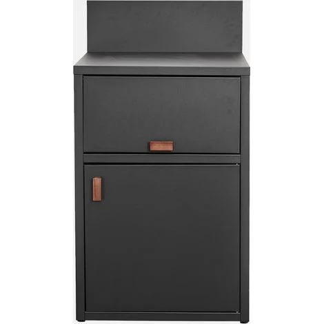 Modulo cucina da esterno in acciaio 2 porte, 60cm