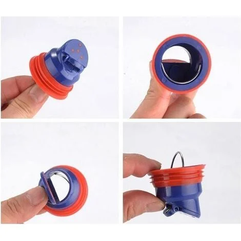 Dispositivo antiriflusso per pavimento doccia - Levitazione magnetica - Valvola di scarico unidirezionale - Tappo a sgancio rapido - Vasca da bagno - 533542mm