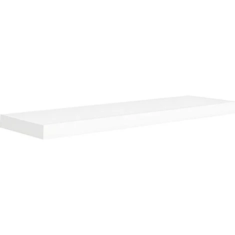 Linder Exclusiv Mensola da parete 100x23,5 cm Bianca