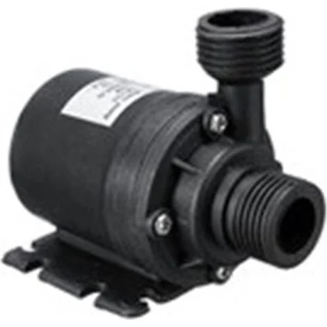 Pompa ad acqua autoadescante a membrana 800 l/h 5 m 12 V, motore solare brushless, pompa di circolazione acqua, 1 pezzo