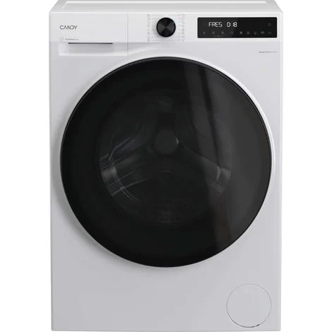 Candy ProWash 550, Lavatrice Carica Frontale 14 KG, 30% più efficente della classe A, 1400 giri, Bianco, Inverter, Vapore, Wi-Fi, Smart Wash, BP 414BL9-S