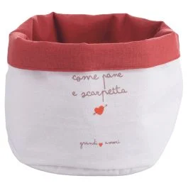 Sacchetto pane in cotone, Grandi Amori