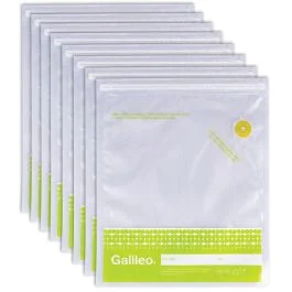 8 sacchetti per sottovuoto con chiusura a pressione