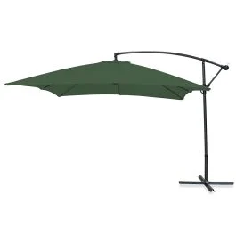 Ombrellone lampara da giardino verde 3x3 m, Kios Esté