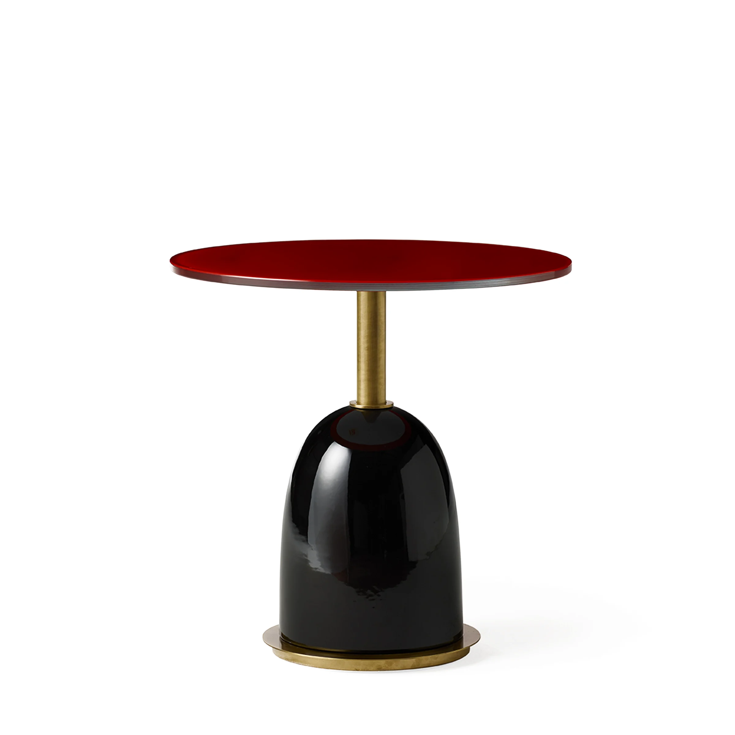 Tavolino Basso PINS - Nero e Rosso di La Récréation per Marioni