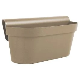 Balconetta beige l. 50 cm in polipropilene, Melrose