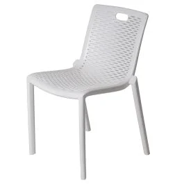 Sedia da esterno, bianco, Magic Esté