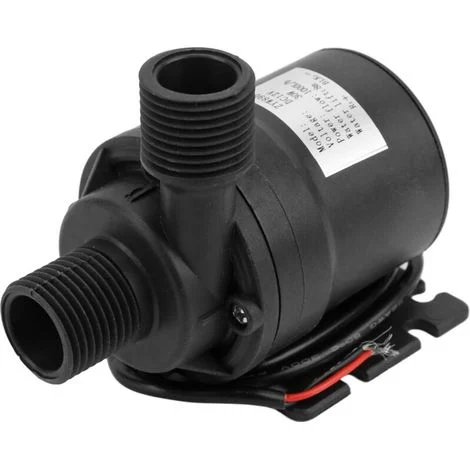 – Pompa per fontana senza spazzole DC12V – Bassa rumorosità 30W – Altezza di sollevamento 8m – Portata 1000 L/H – Installazione sommergibile IP68-Crezuo