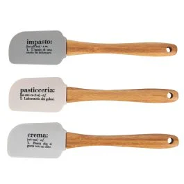Spatola in silicone e bambù, Victionary