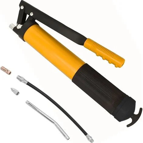 Ingrassatore Manuale Professionale 500cc Pistola Grasso Tubo Flessibile 10047