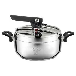 Pentola a pressione 3,5 L, in acciaio inox Ø 20 cm, induzione, SìChef