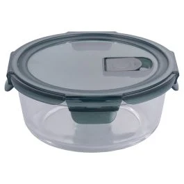 Contenitore ermetico tondo 960 ml in vetro, SìChef