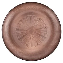 Sottopiatto in vetro, chocolate