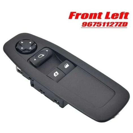 Interruttore del finestrino elettrico per auto, compatibile con Peugeot 208, 2008, 3008, 5008 (anno di modello 2018), nuovo