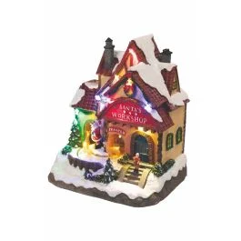 Casa Babbo Natale con musica e luci