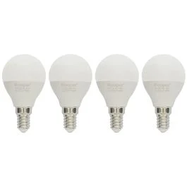 Set 4 lampadine LED bulbo, 7 W, Kooper