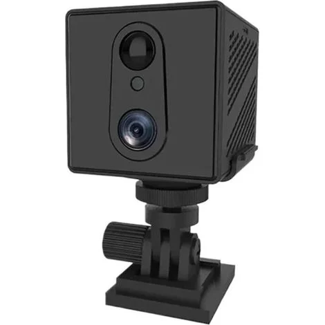 Mini telecamera con scheda SIM 4G e batteria da 3000 mAh, visione notturna, rilevamento del movimento e videosorveglianza (4G)