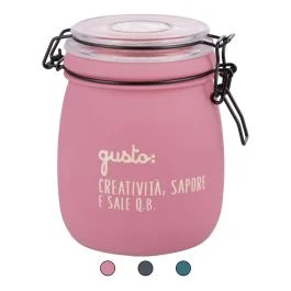 Barattolo 750 ml in vetro, Pensieriny Color