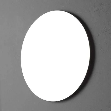 Specchio Per Bagno Di Design Tondo Diam 70 Cm Con Bordo A Filo Lucido