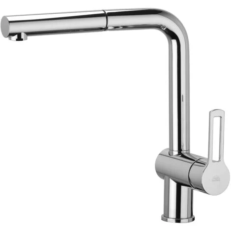 PAFFONI Ringo West miscelatore lavello monoforo con canna orientabile cromato codice prod: RIN185CR