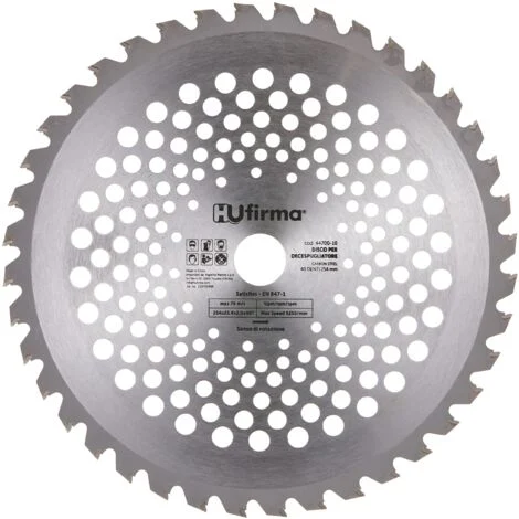 Dischi Decespugliatori Vigor, Carburo di tungsteno