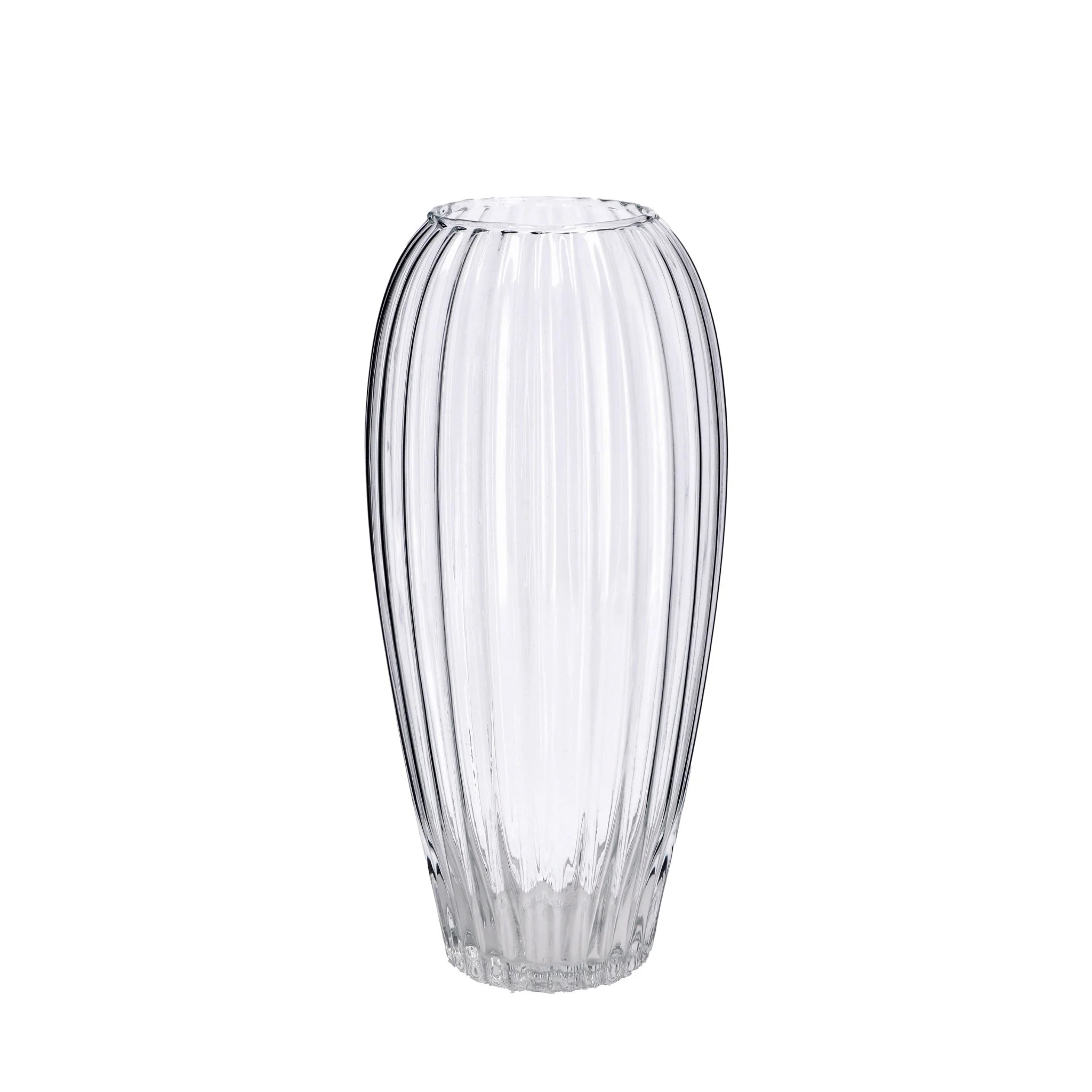 Ad Trend Vaso in Vetro Nellie D 15 Cm  H 37 Cm – Vaso Decorativo Alto in Vetro per Fiori e Arredo Casa