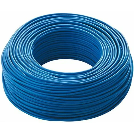 LTC MT100 Cavo Elettrico Unipolare Filo Rame 1,5mm BLU CPR FS17 per Impianti elettrici