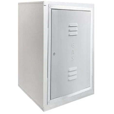 CASSETTA PER PROTEZIONE CONTATORE GAS ZINCATA cm 50x40x30 (HxLxP) Smontata