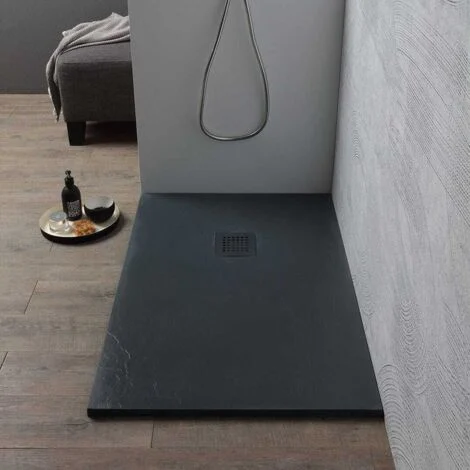 Piatto Doccia In Resina 80X120 Grigio AntraciteMuse