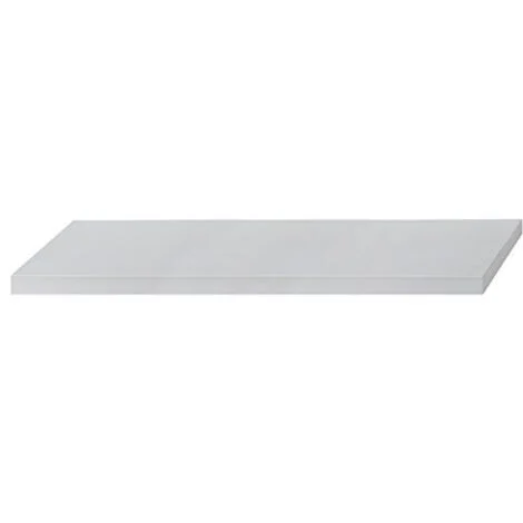 King Home Mensola Tamburata In Mdf Bianco 150X25X5H confezione da 4 pezzi