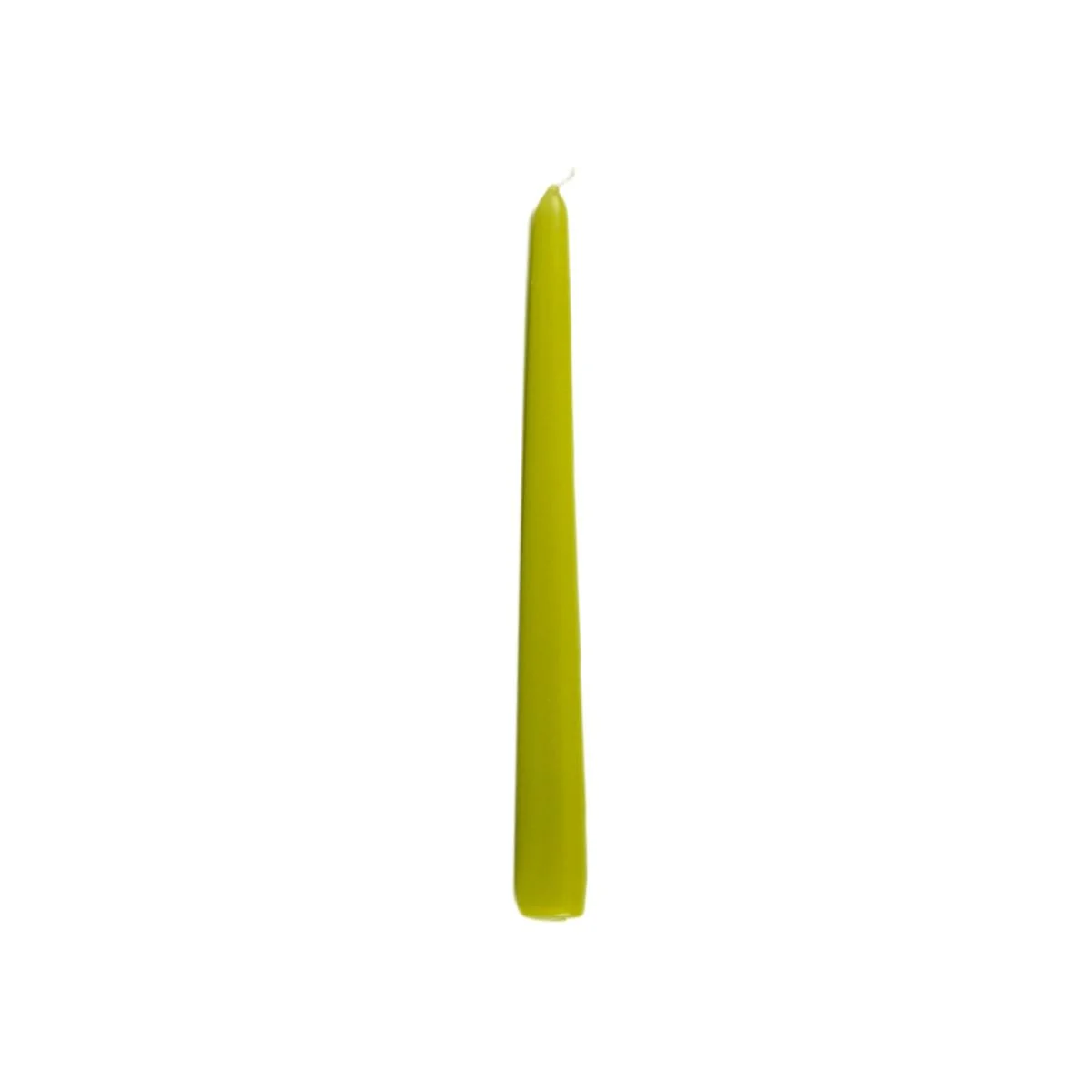 Candela h25 cm. Conica Verde