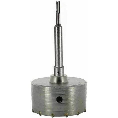 Fresa Muro Carotatrice A Tazza 130 Mm Barra Asta Sds Plus 35 Cm Trapano