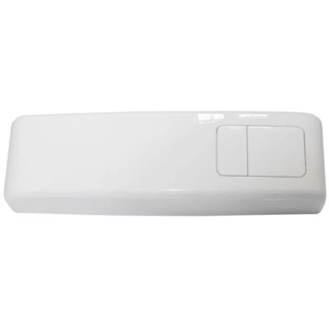 Coperchio per cassetta Corallo con 2 pulsanti bianco VS0814201 - -VALSIR - -