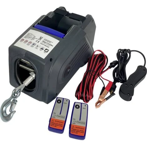 Berger & Schröter Verricello elettrico KDJ-2000 R Trazione a fermo=400 kg Trazione avvolgimento=2.7 kg Telecomando
